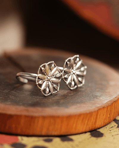 Chakra Silver Toe ring by MOHA