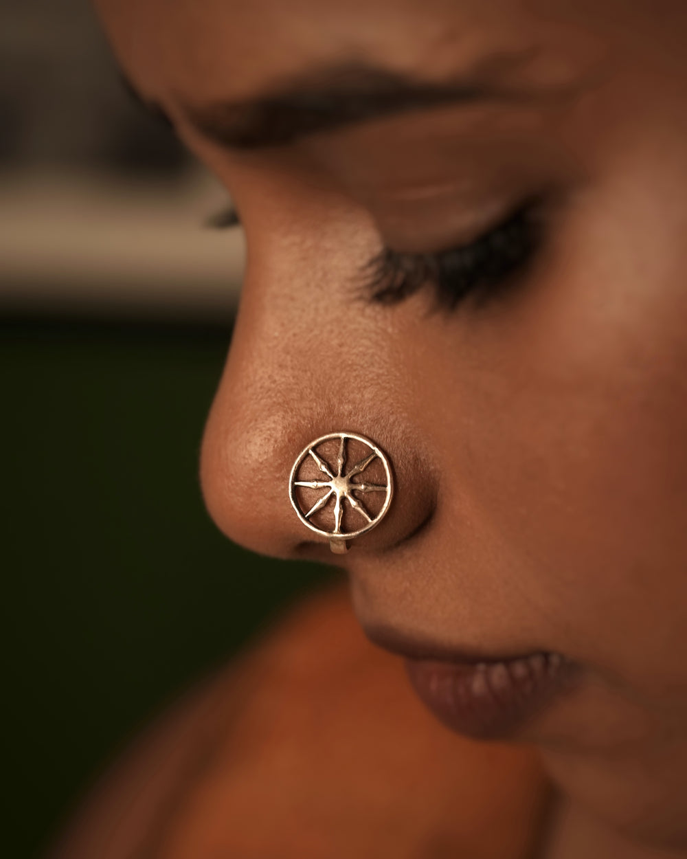 Chakra Nose Pin - Clip On by MOHA