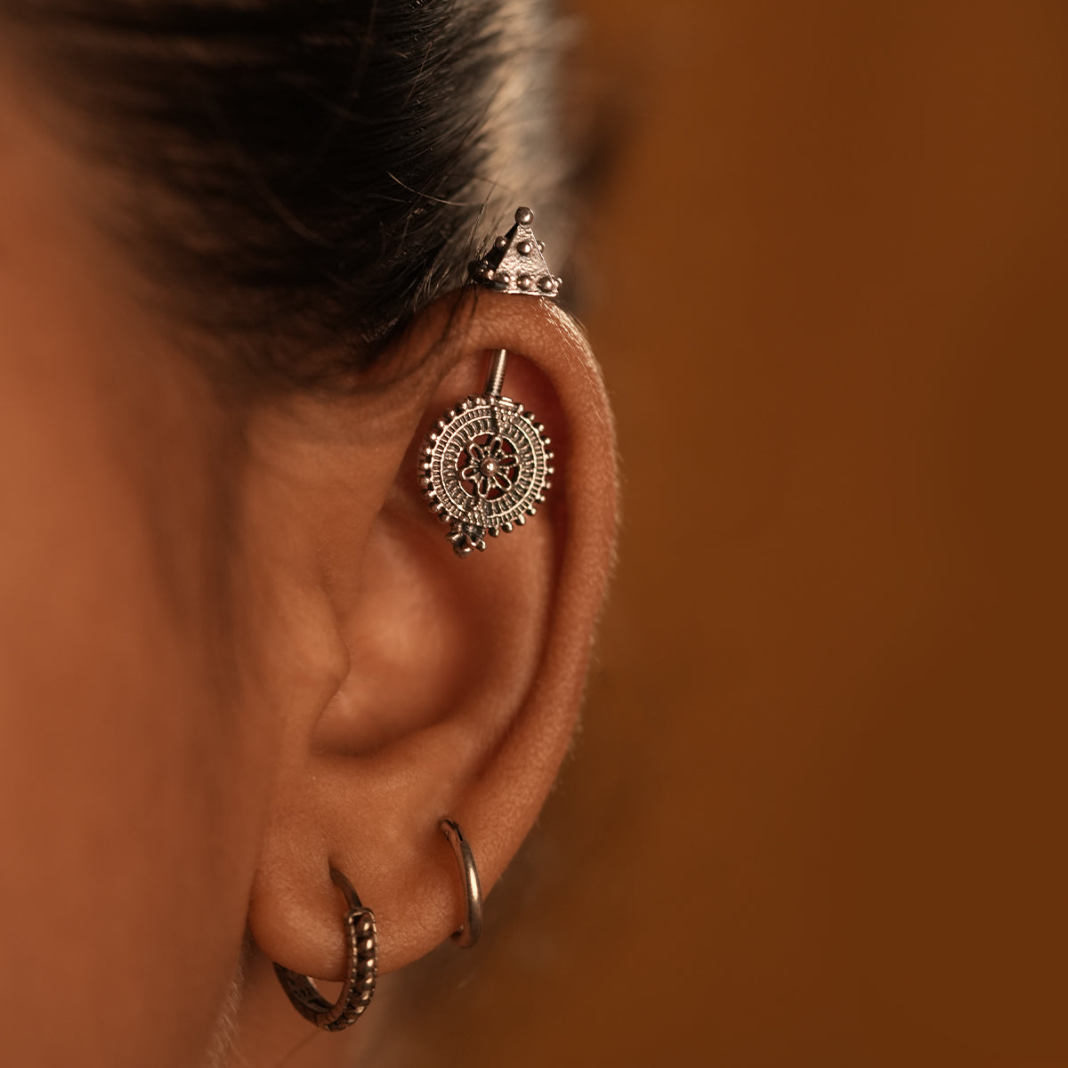 Chakra Silver Bugadi, Pierced by MOHA
