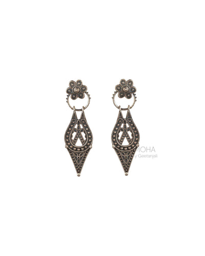 Chamba Silver Earrings (Small) by MOHA