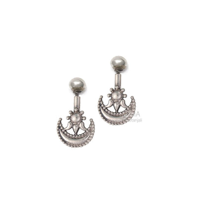 Silver Bugadi – Maharashtrian Heritage in Stud Design