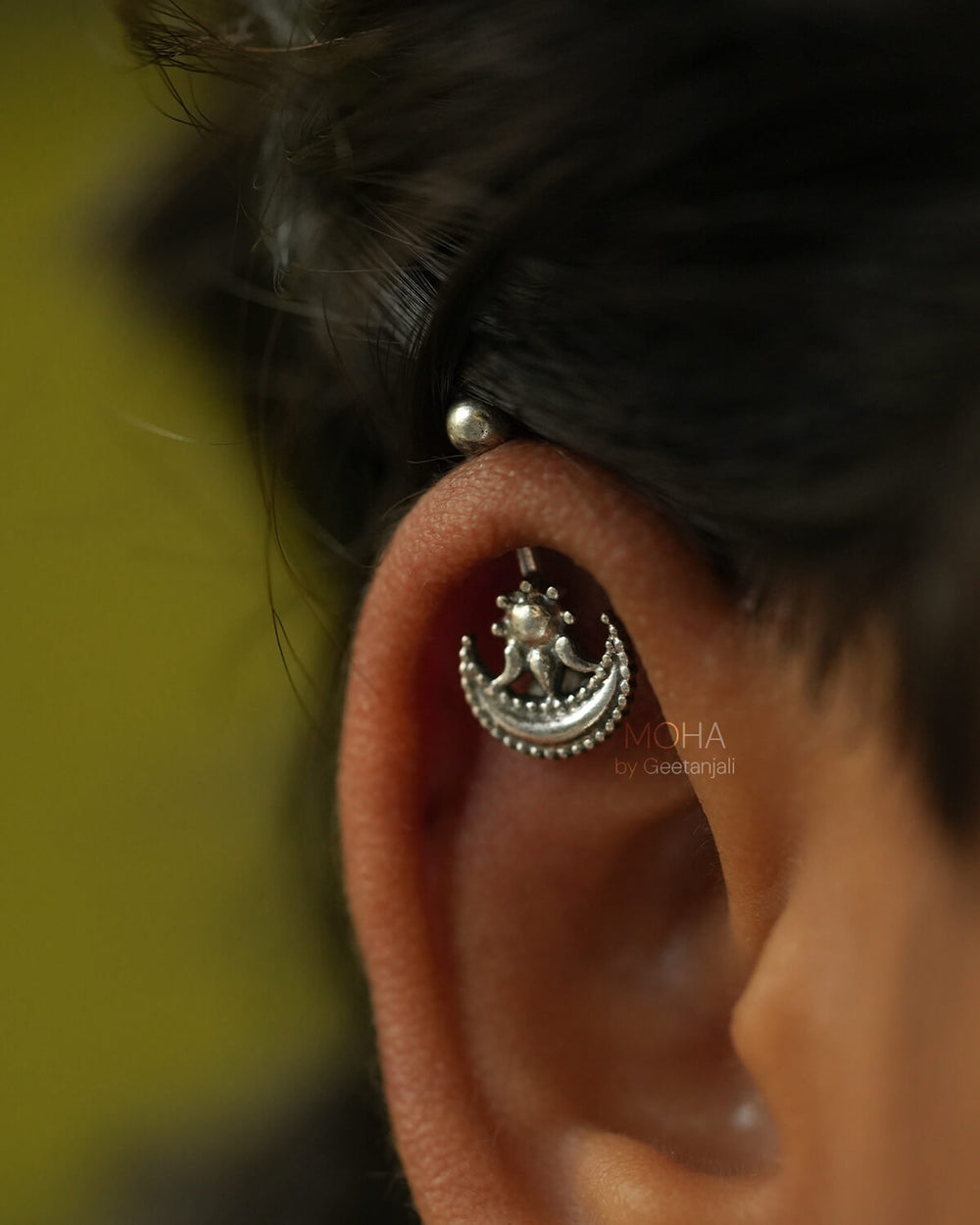 Simple Bugadis Silver Bugadi – Maharashtrian Heritage in Stud Design