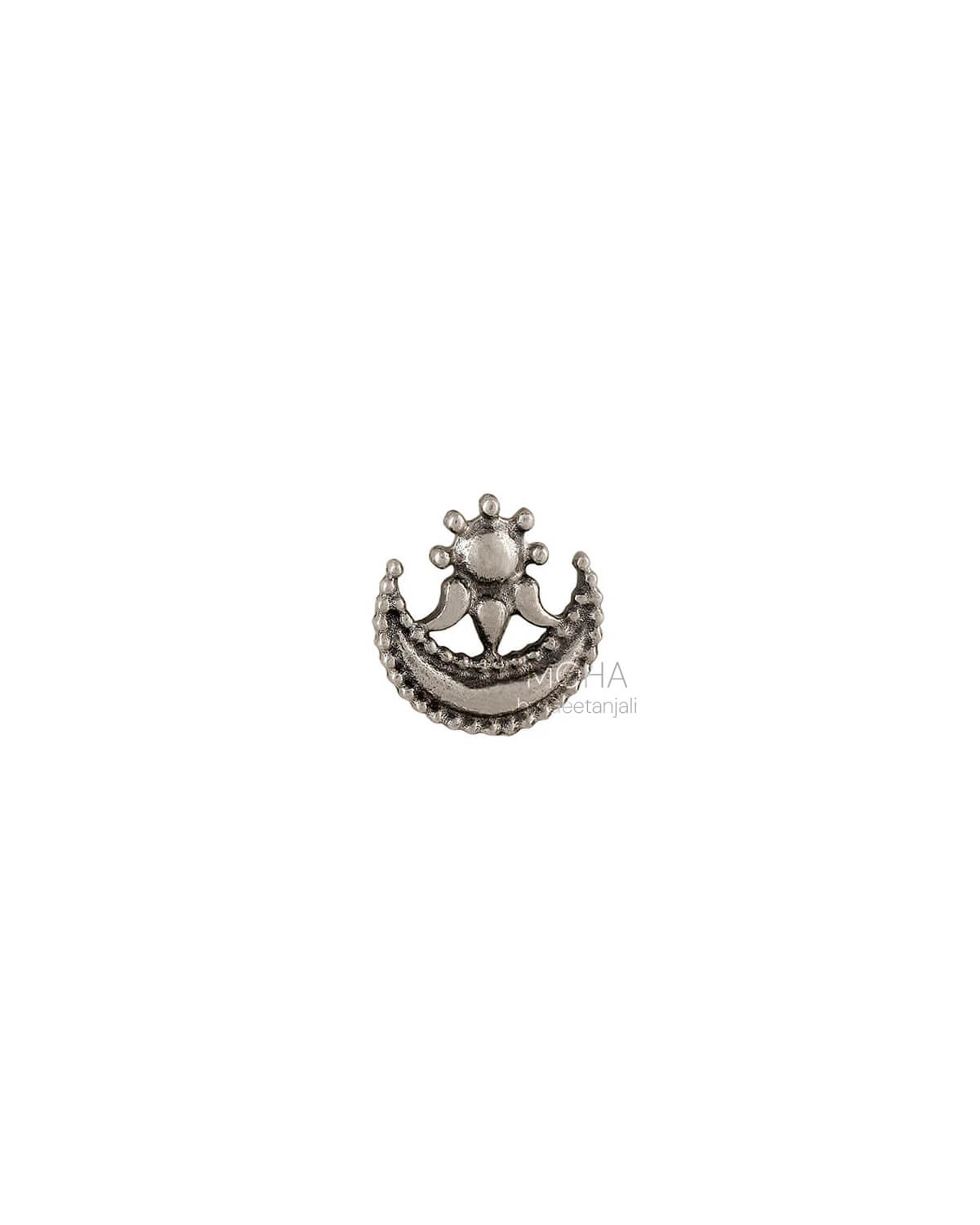 Chand Silver Nosepin by MOHA