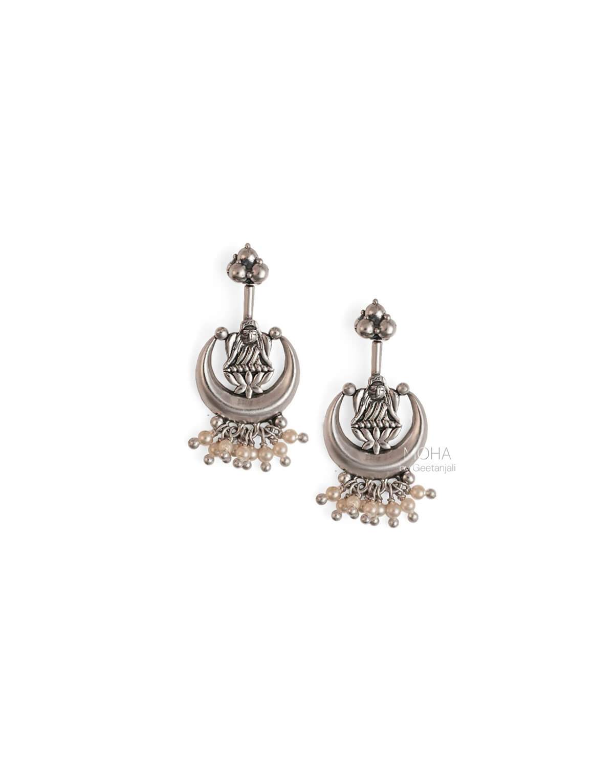 Chandra Lakshmi silver bugadi by Moha
