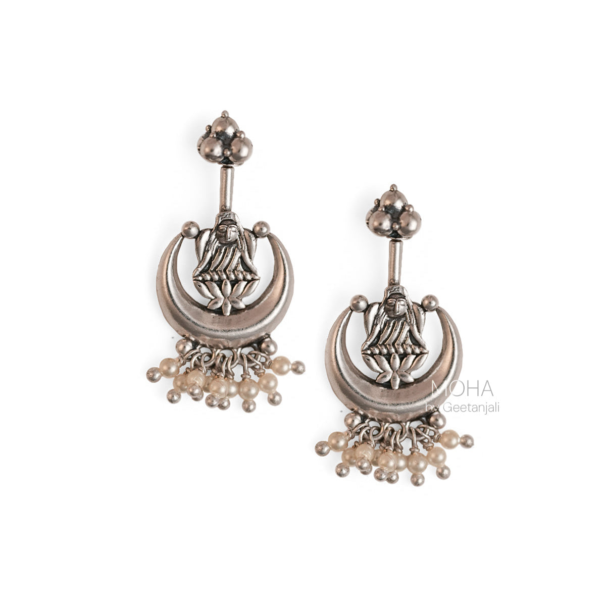 Chandra Lakshmi silver bugadi by Moha
