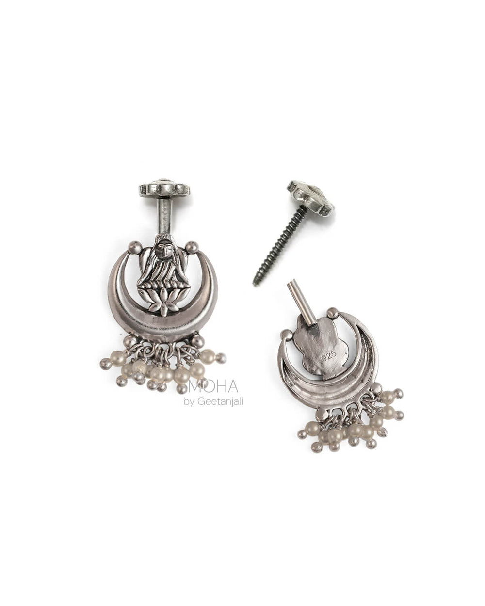 Chandra Lakshmi silver bugadi by Moha