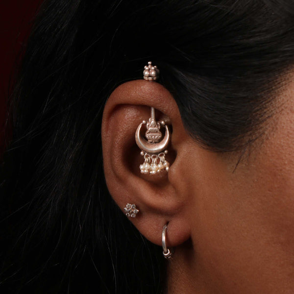 Simple Bugadis Silver Bugadi Online | Bugdi Design | Bugadi Earring | Bugadi Piercing ...