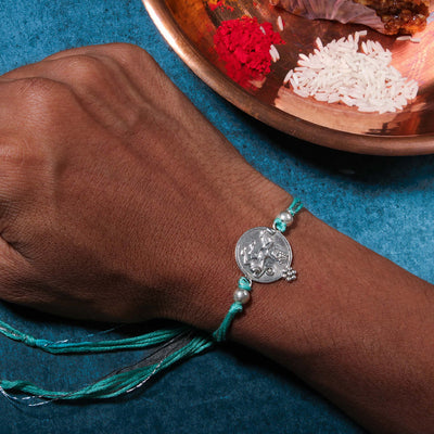 Kadamba Silver Rakhi by Moha
