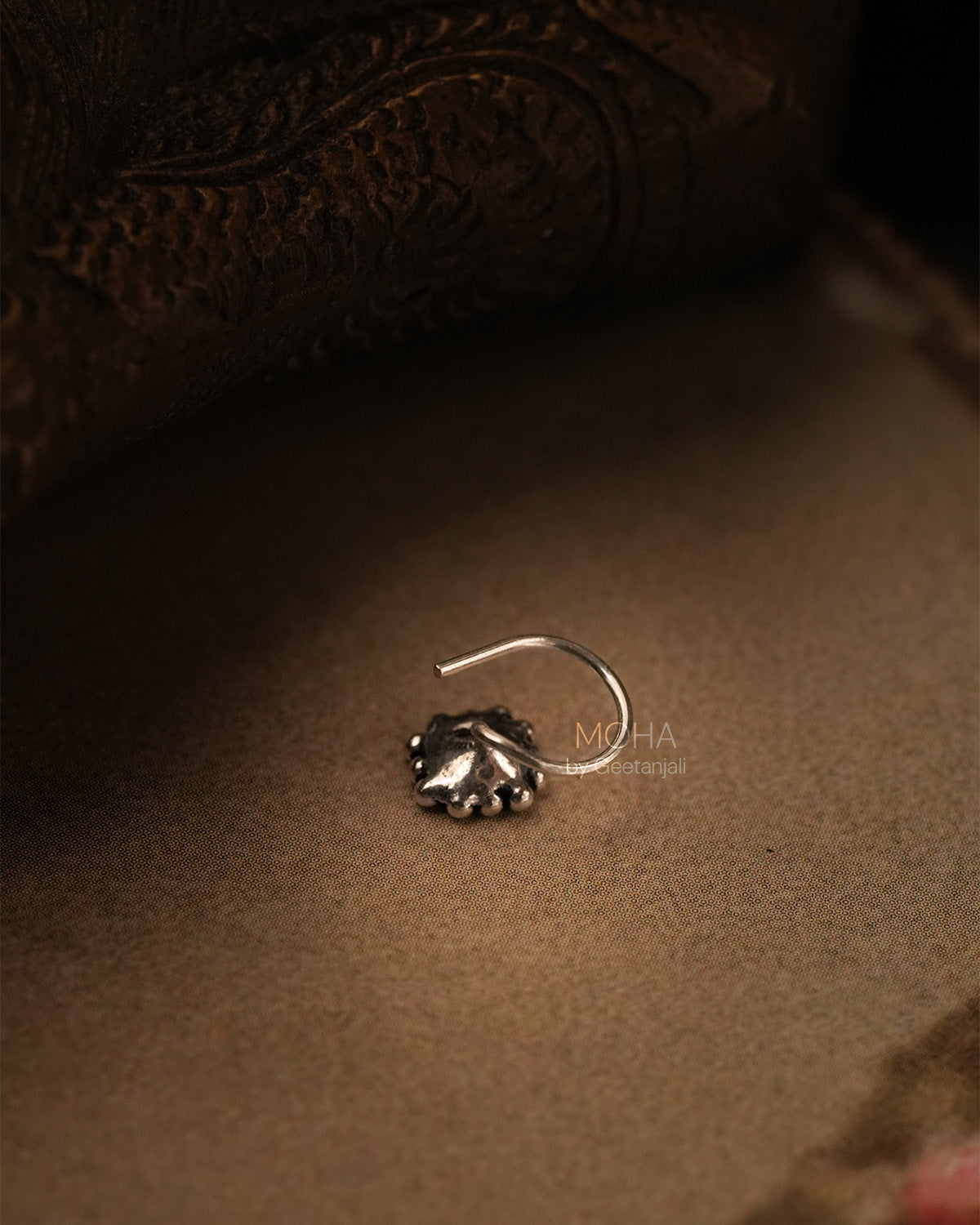 Chauras Silver Nosepin by MOHA