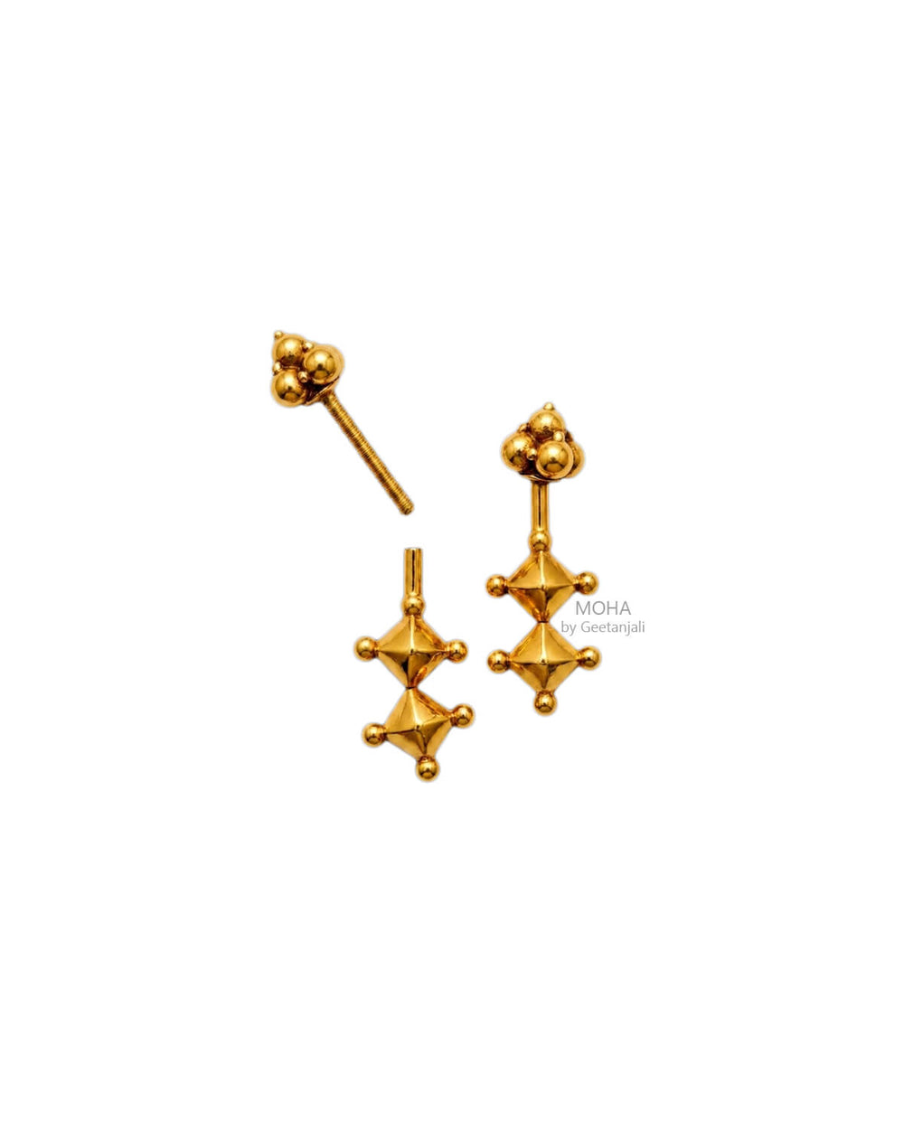 Chauras Silver Bugadi (Gold Plated) by MOHA