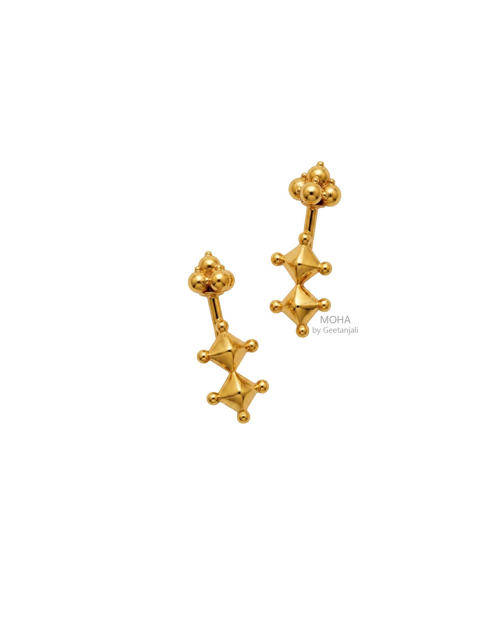Chauras Silver Bugadi (Gold Plated) by MOHA