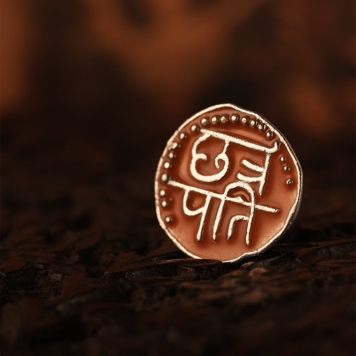 Chhatrapati Shivaji Silver Brooch Pin (Big) by MOHA