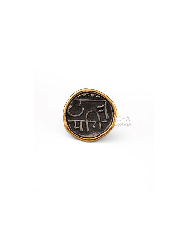 Chhatrapati Shivaji Silver Brooch Pin by MOHA