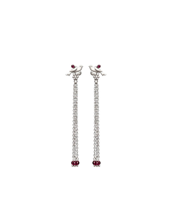 Chiraiya Silver Earrings by MOHA