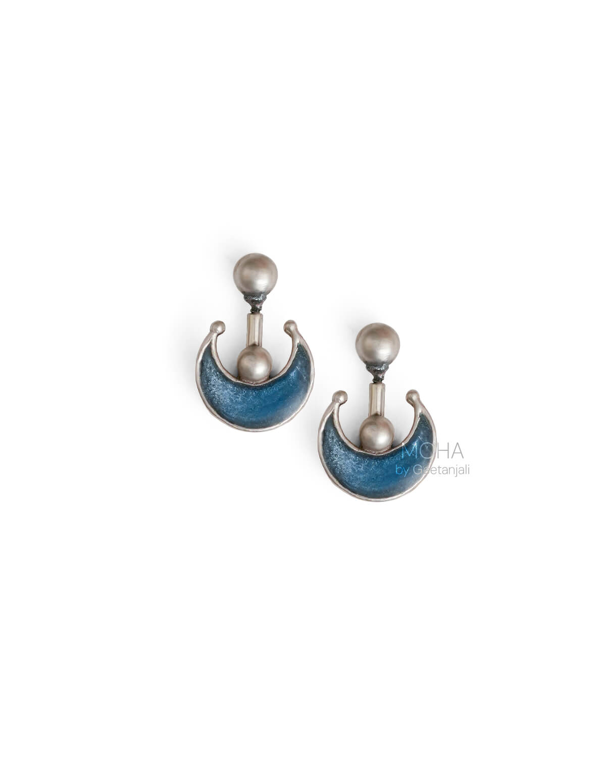 Crescent Silver Bugadi by MOHA