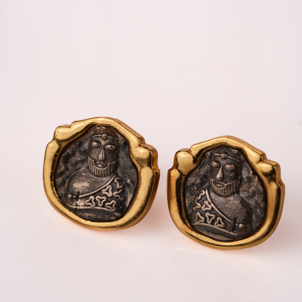 Priest King Silver Earrings by MOHA