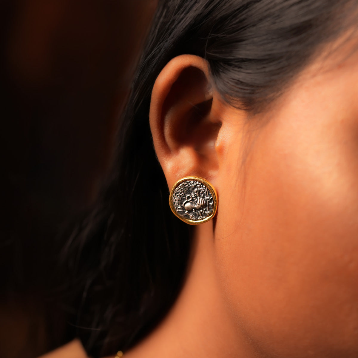 Simha Silver Earrings by MOHA