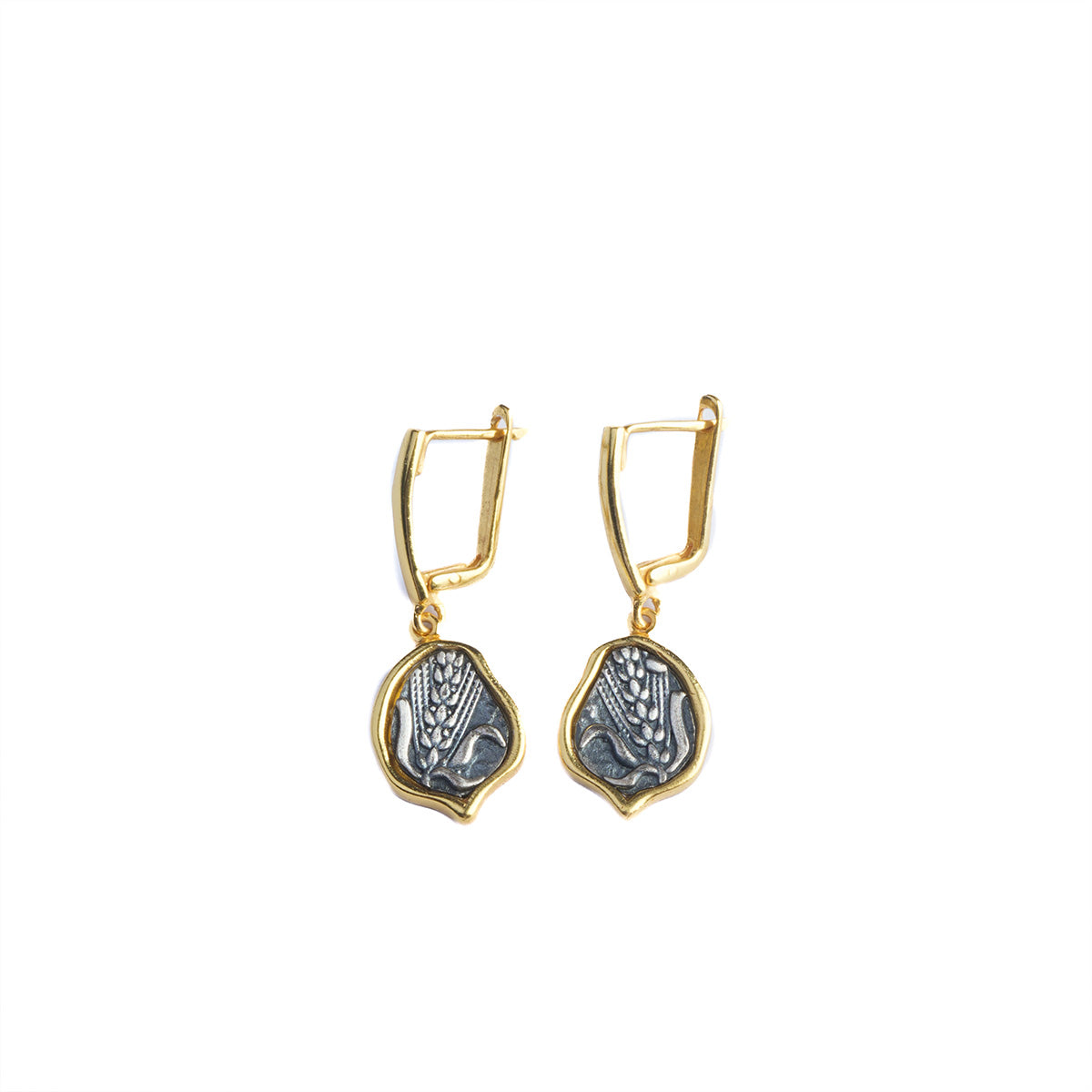 dhaan silver earrings by moha