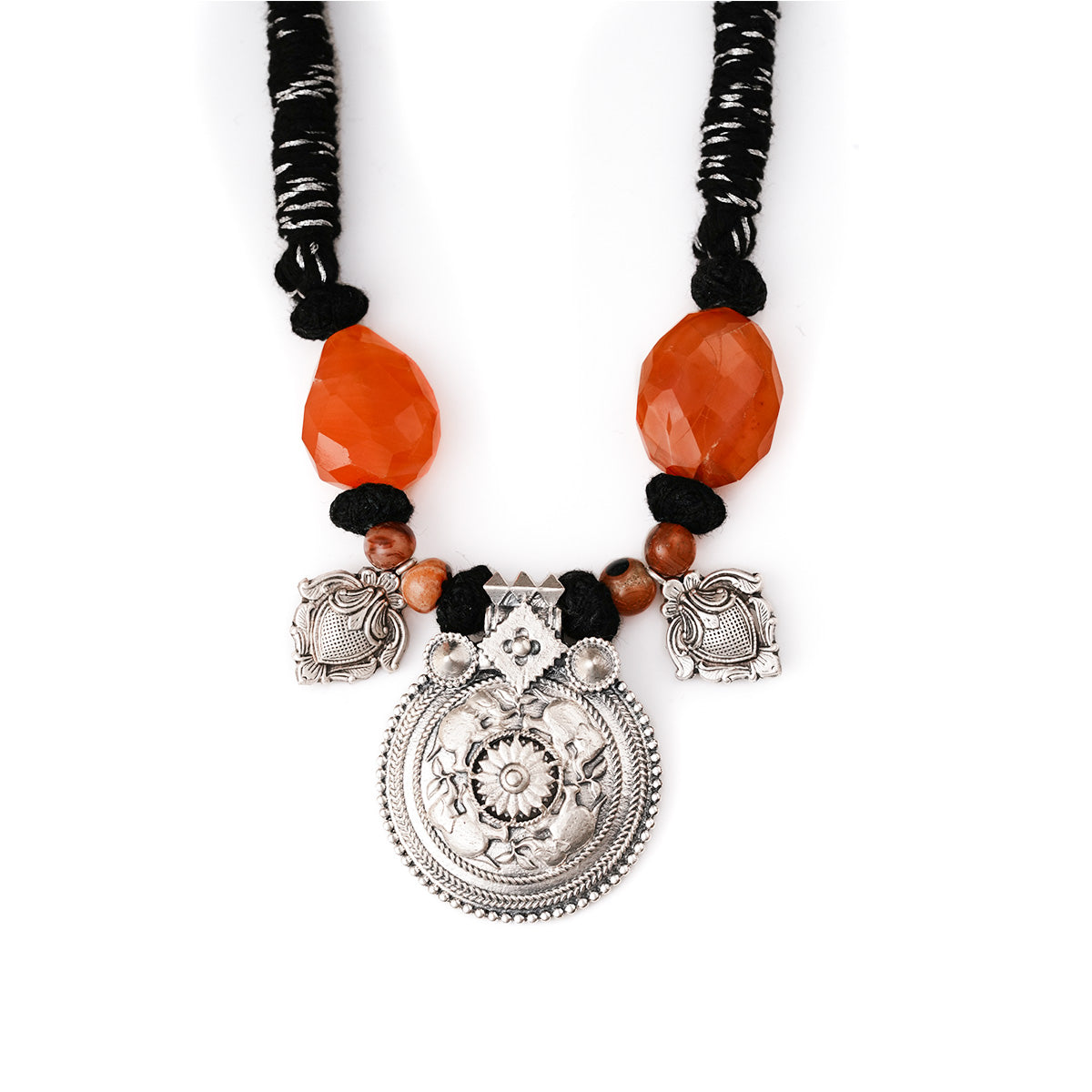 diggaj silver necklace by moha