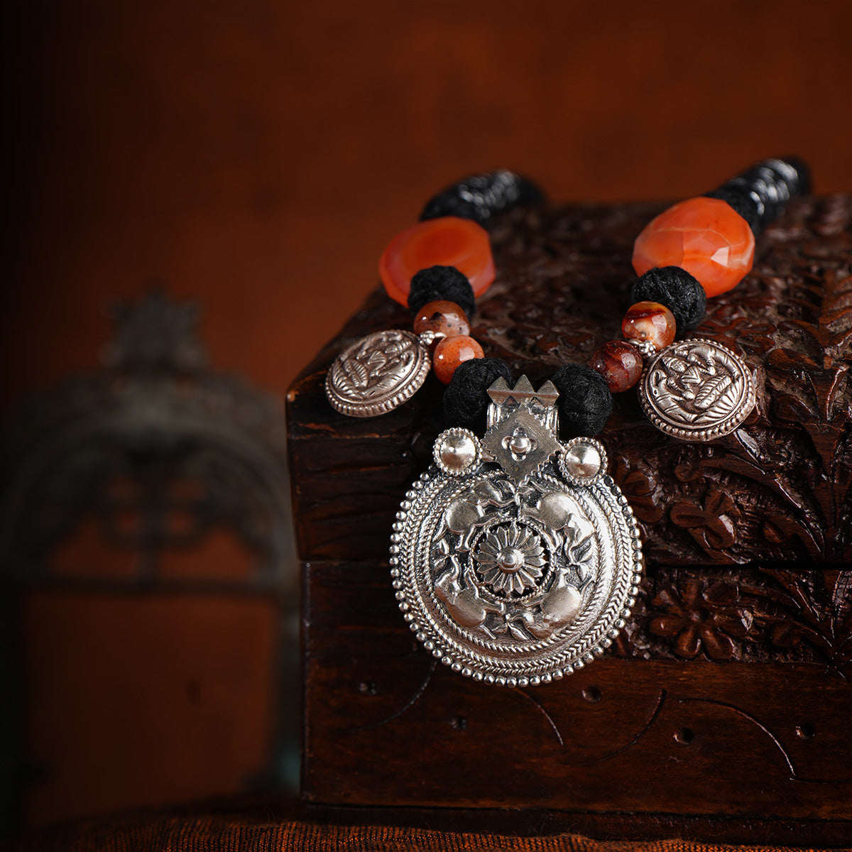 diggaj silver necklace by moha
