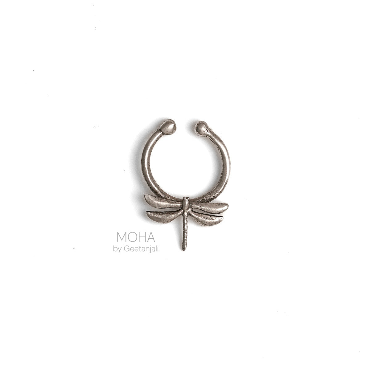Dragonfly Silver Septum by MOHA