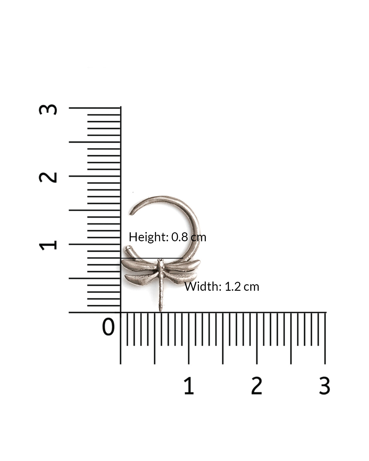 Dragonfly Silver Septum by MOHA