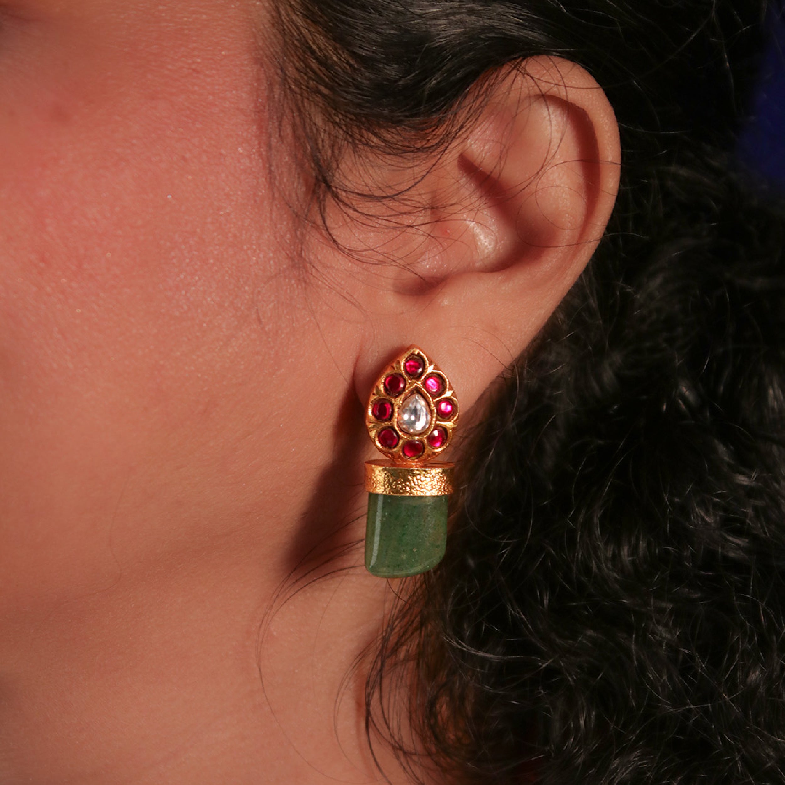 Harini Silver Earring By MOHA