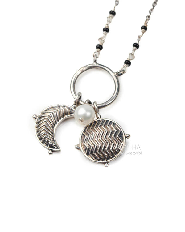 Eternity Silver Mangalsutra by MOHA