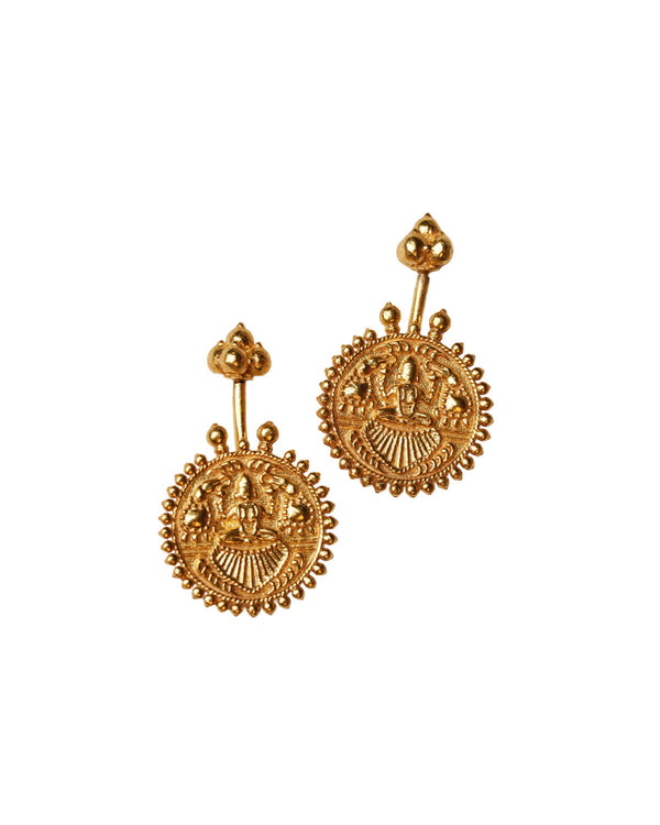 Gajalaxmi Silver Bugadi (Gold Plated) by MOHA