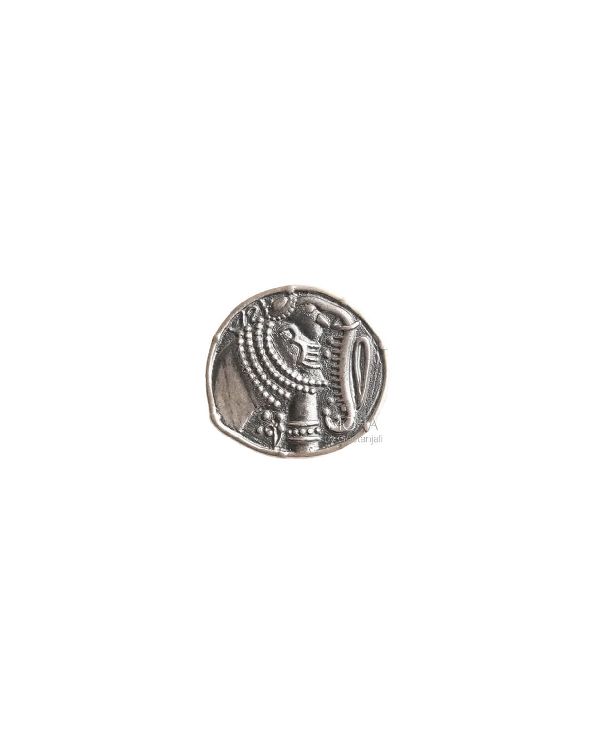Gajapati Silver Pendant by Moha (Only Pendant)