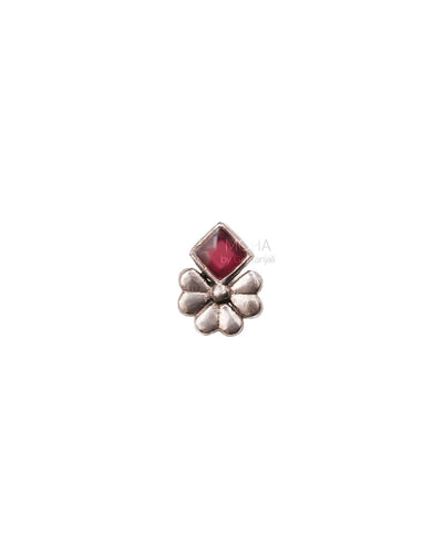 Gulika Silver Nosepin by MOHA