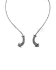 Harappa Mermaid Silver Necklace (Hasli) by MOHA