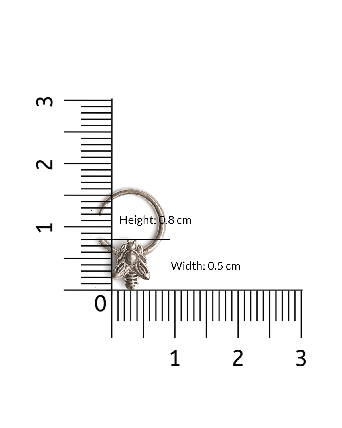 Honeybee Silver Septum by MOHA