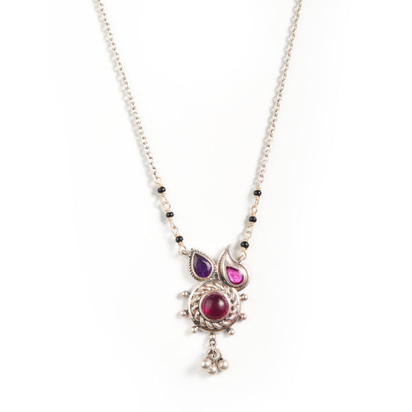 Hoor Silver Mangalsutra by MOHA