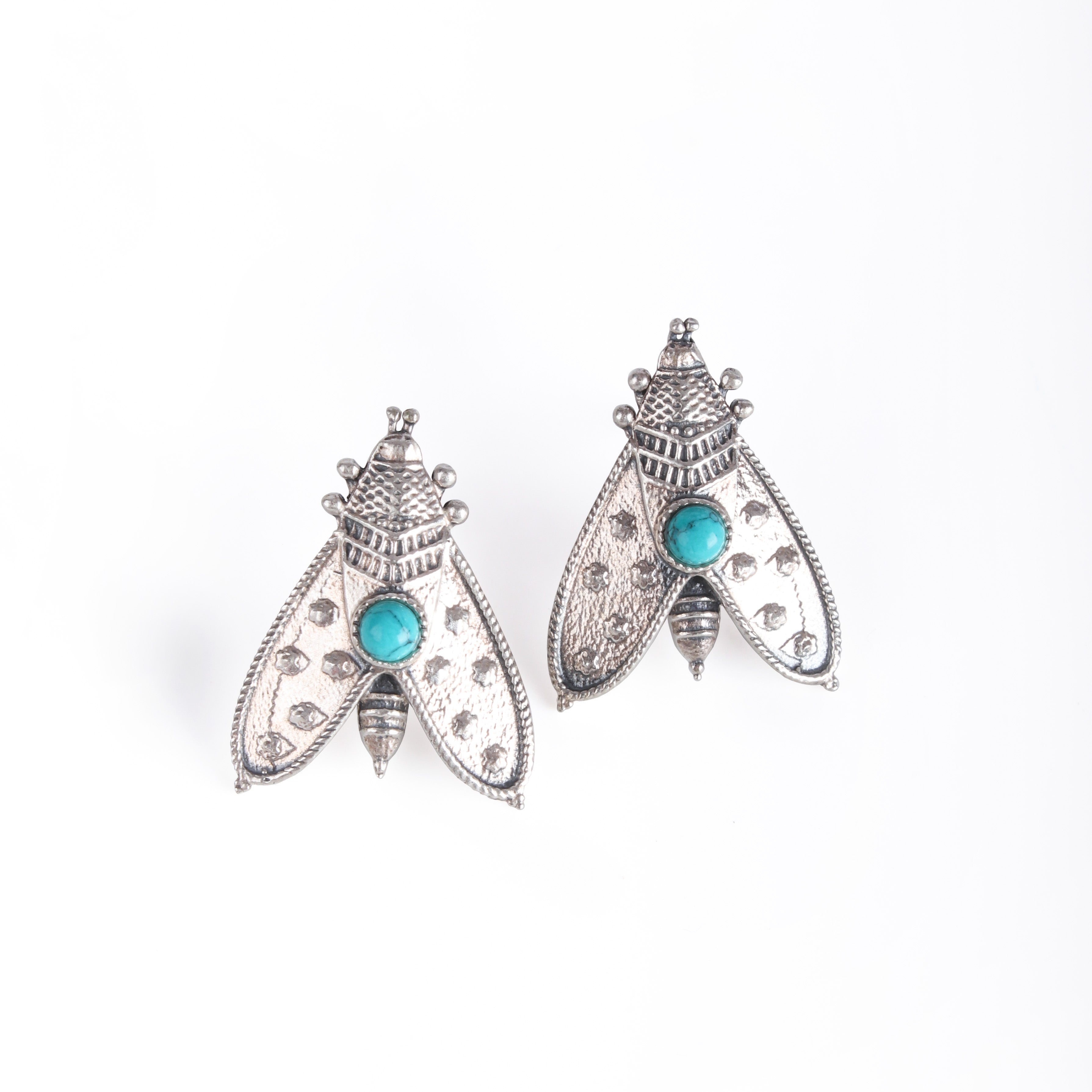 Patanga Silver Earring (Small) By Moha