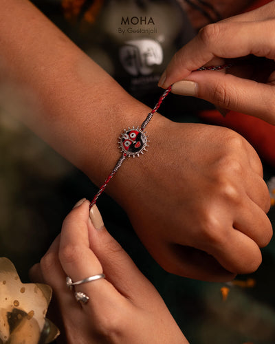 Jagannath Silver Rakhi by Moha