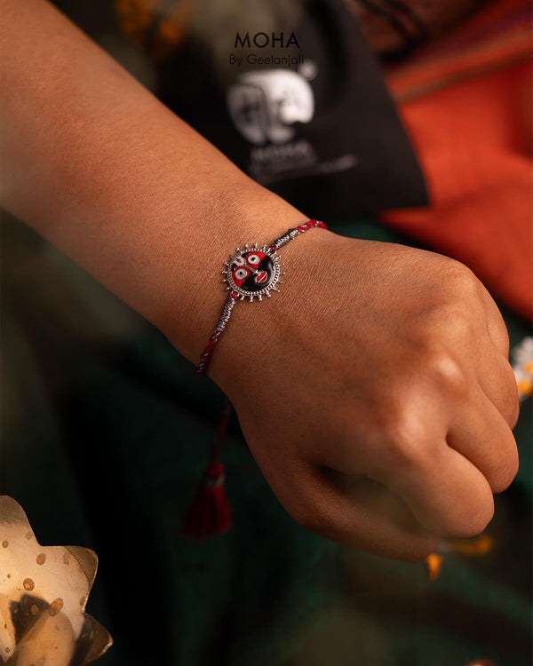 Jagannath Silver Rakhi by Moha
