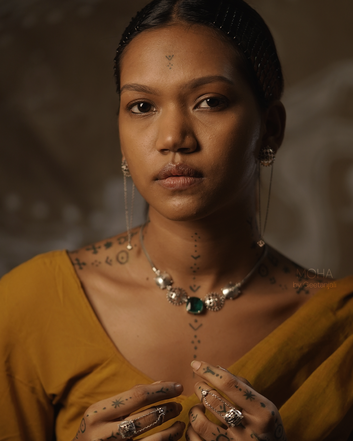 Jharokha Silver Earrings by MOHA