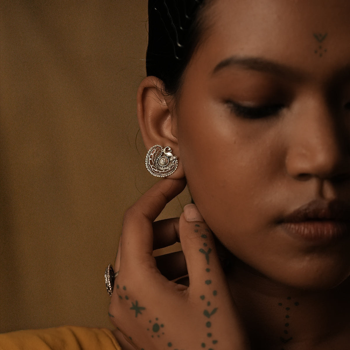 Kalapi Silver Earrings by MOHA