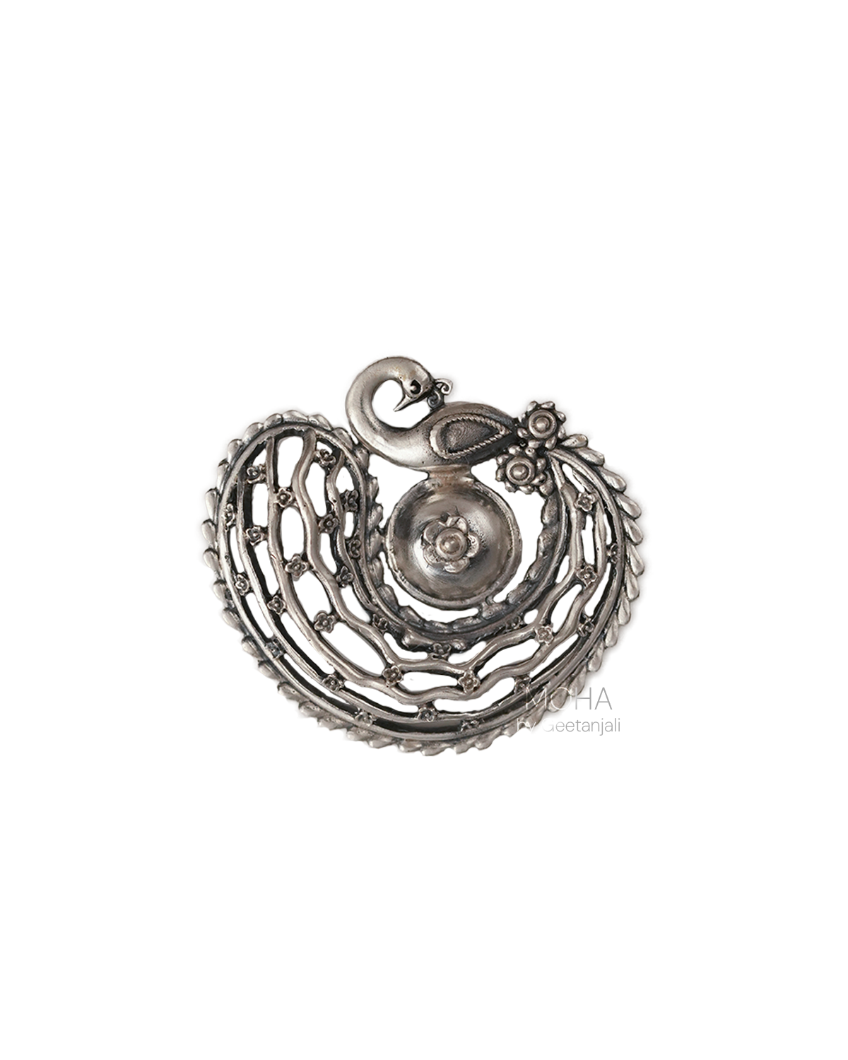 Kalapi Silver Pendant by Moha (Only Pendant)