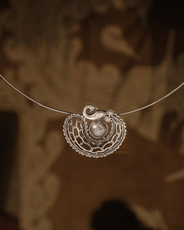 Kalapi Silver Necklace by MOHA