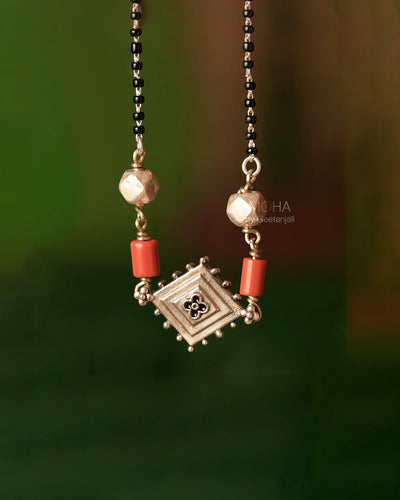 Kashi Silver Mangalsutra By MOHA