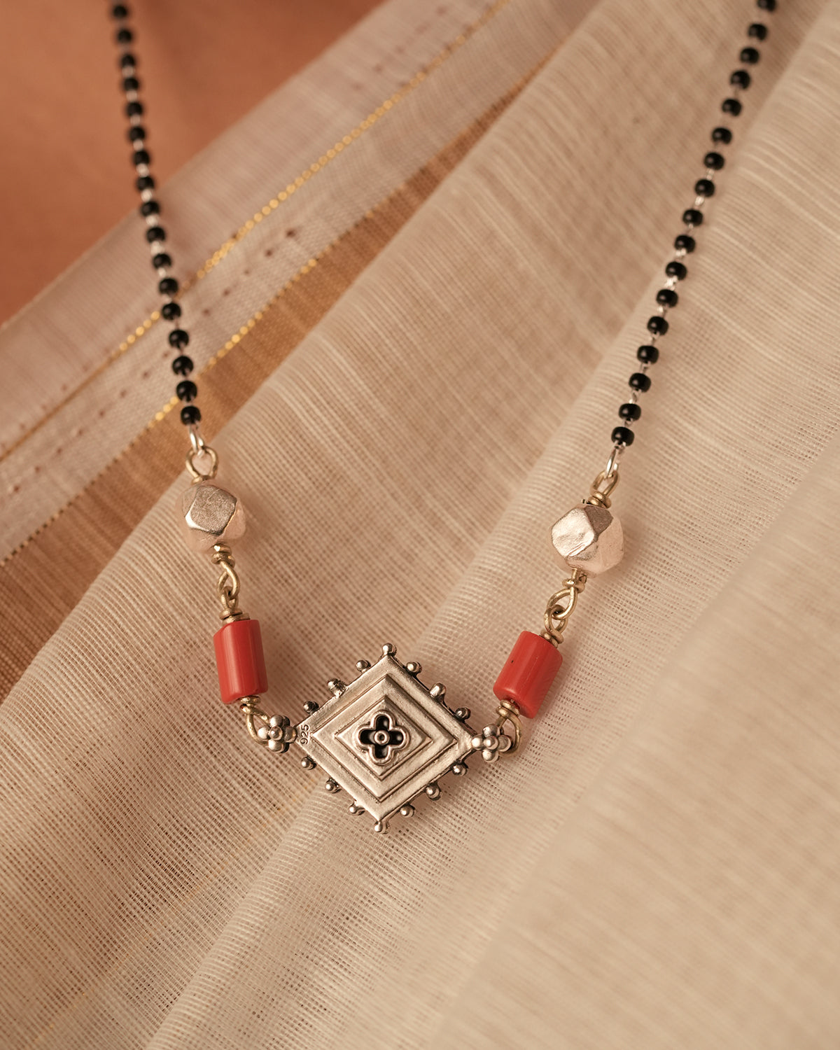 Kashi Silver Mangalsutra By MOHA