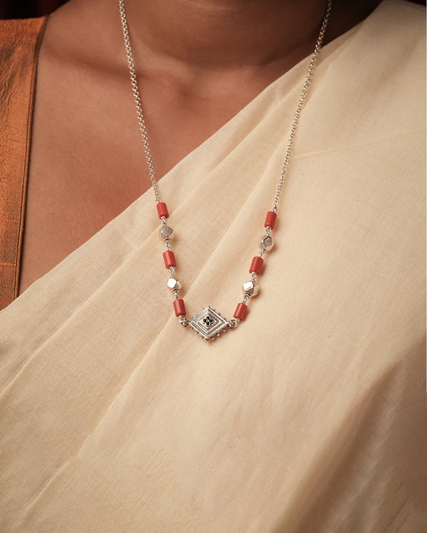 Kashi Taali Silver Chain By MOHA
