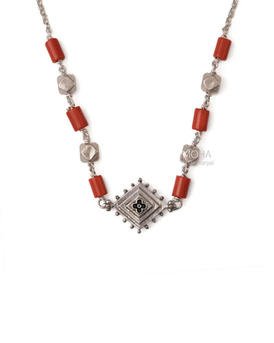 Kashi Taali Silver Chain By MOHA