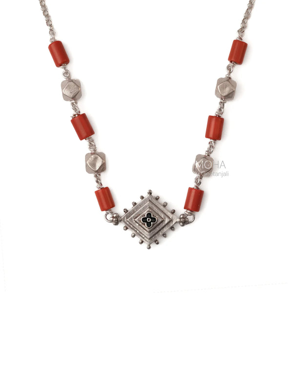 Kashi Taali Silver Chain By MOHA