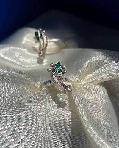 Machli Silver Toe Rings by MOHA