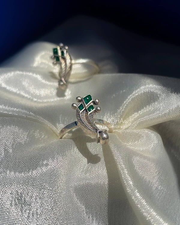 Machli Silver Toe Rings by MOHA