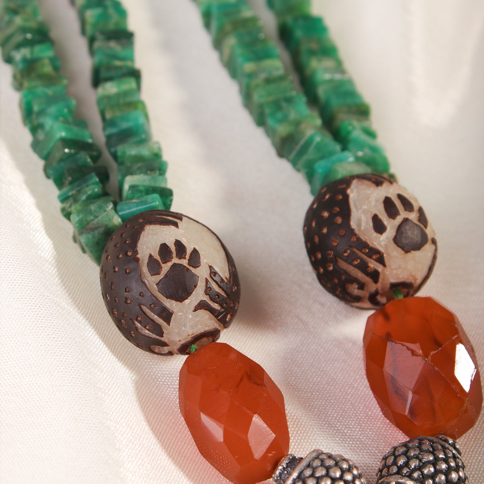matsyagandha silver necklace by moha