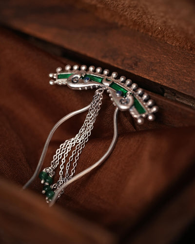 Mayura Silver Hairpin by MOHA